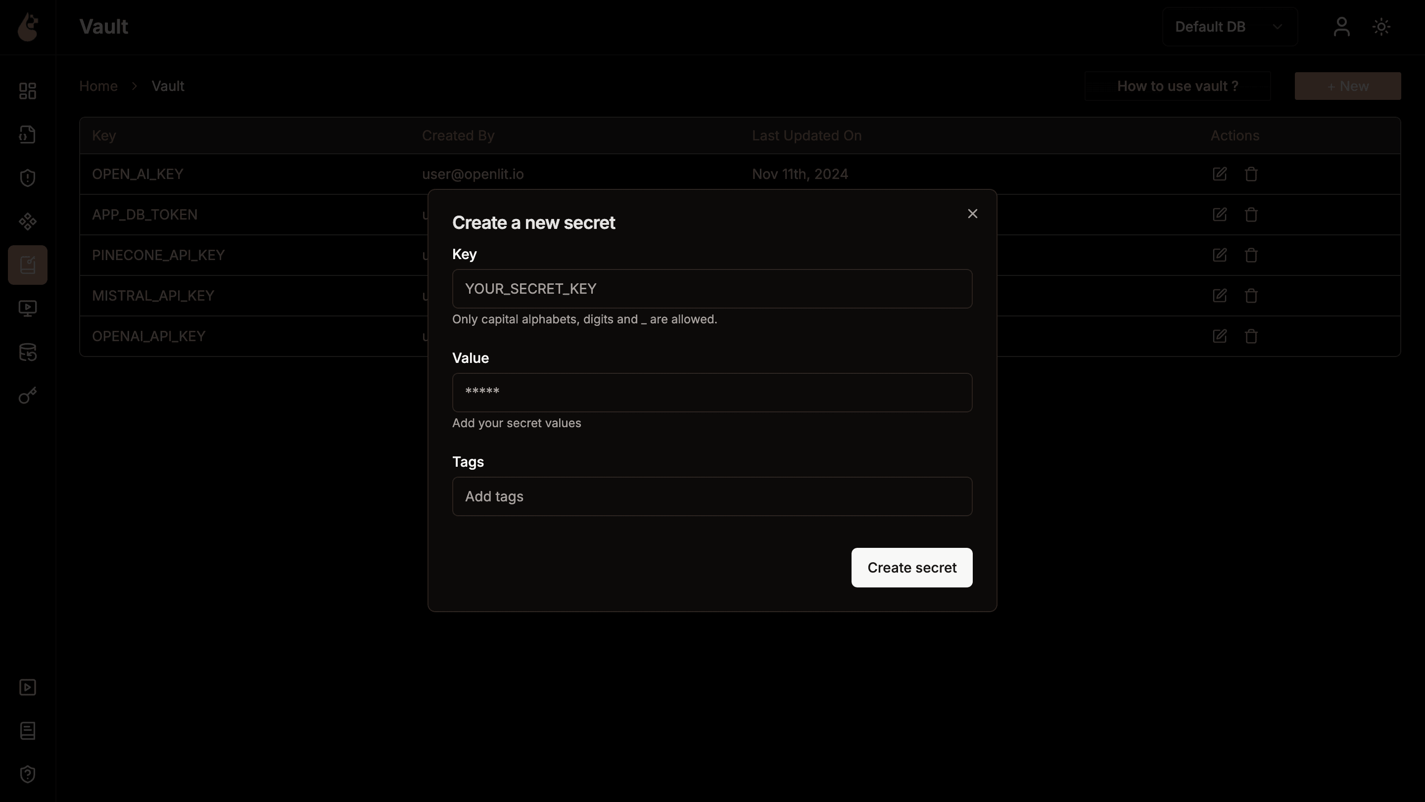 Secure Secrets Management